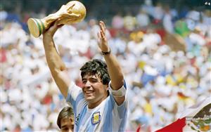 Late Diego Maradona, one of the most loved football players